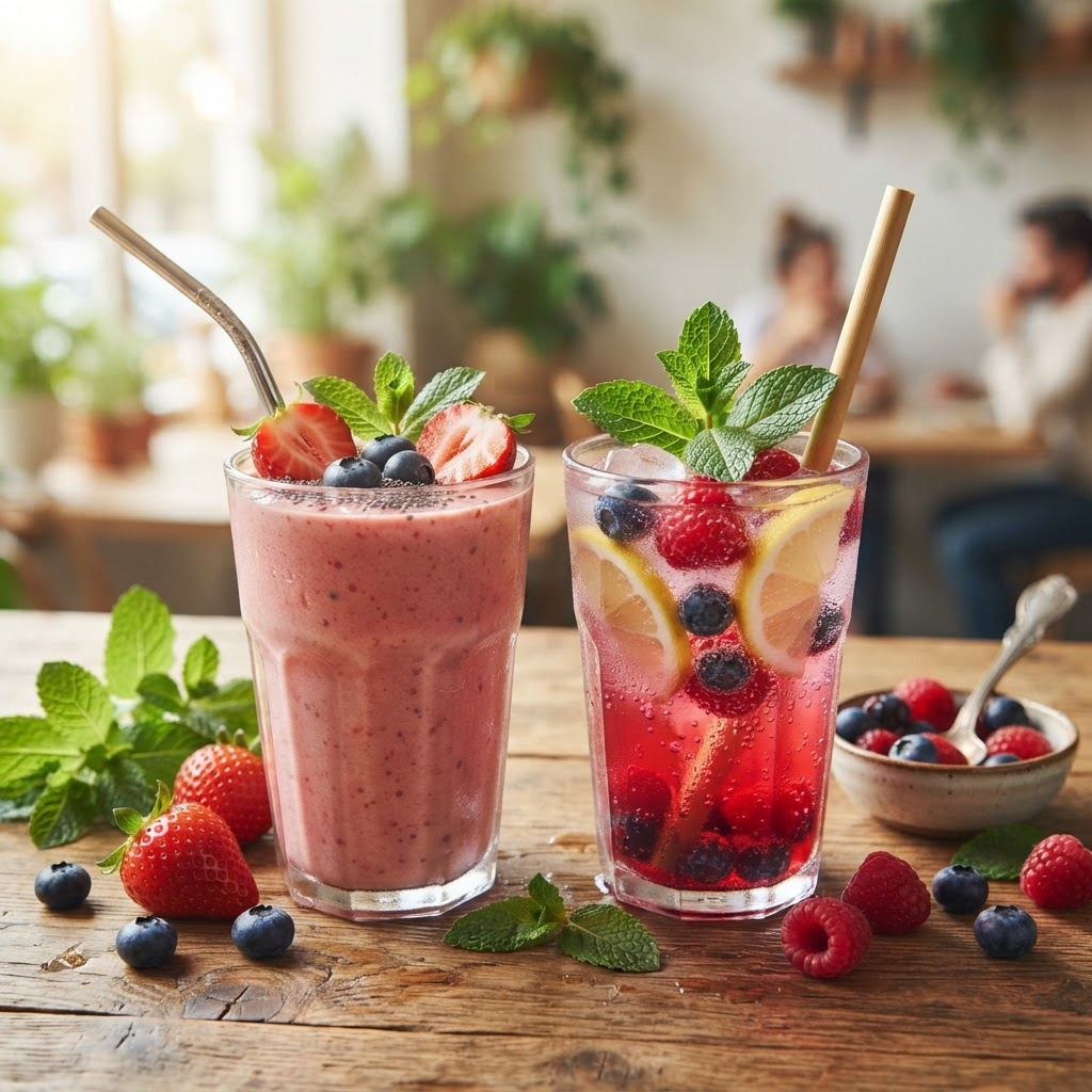 Smoothie a limonáda z čerstvého ovoce